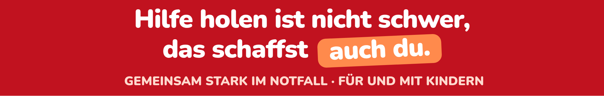 Hilfe holen ist nicht schwer – Notruf für Kinder erklärt