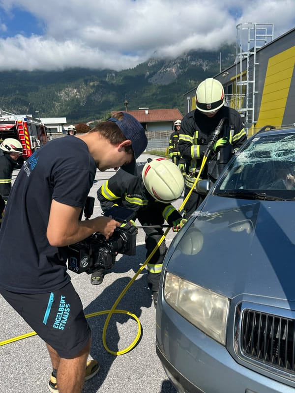 Dreharbeiten Feuerwehr abgeschlossen